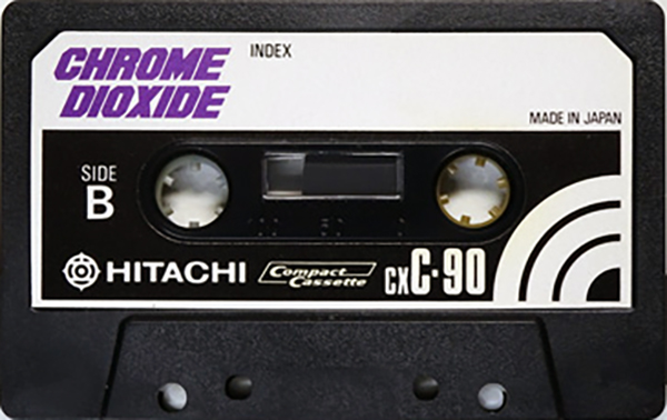 Compact Cassette Hitachi CX 90 Type II Chrome 1972 Worldwide