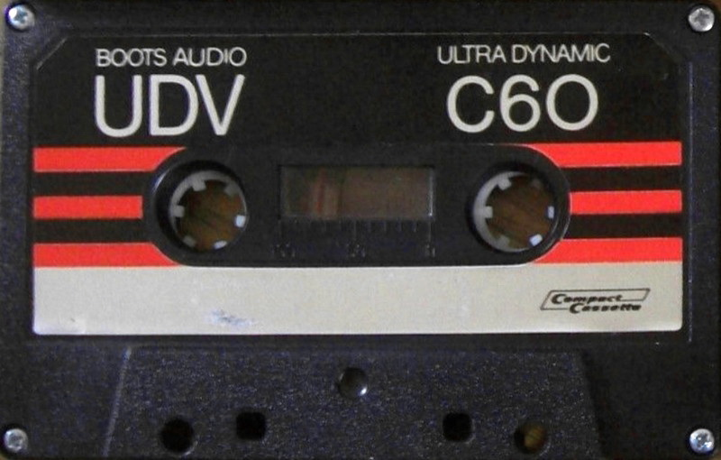 Compact Cassette Boots / Boots Audio UDV 60 Type I Normal 1980 UK