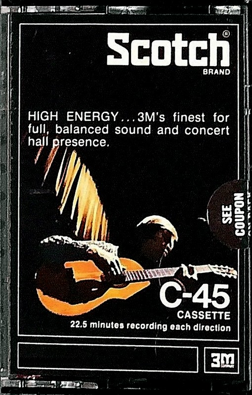 Compact Cassette: 3M Scotch - High Energy 45