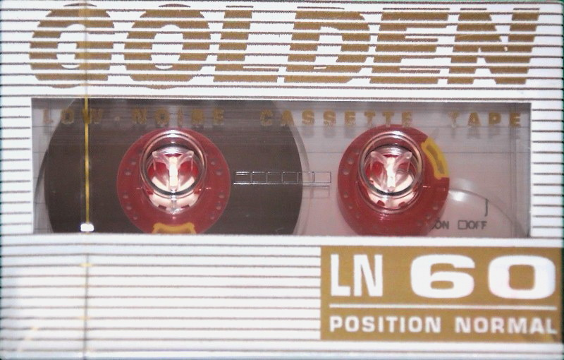 Compact Cassette Golden 60 Type I Normal Hong Kong