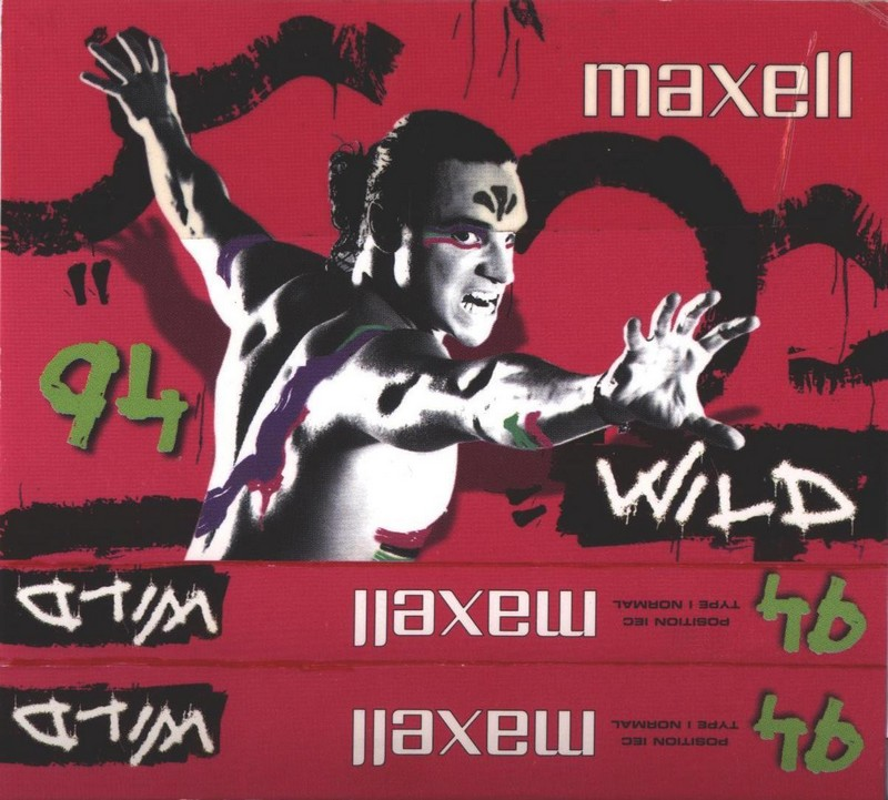 Compact Cassette Maxell Wild 94 Type I Normal 1998 Europe