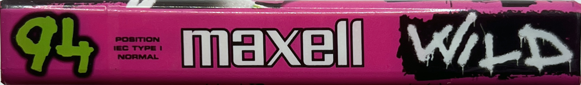 Compact Cassette Maxell Wild 94 Type I Normal 1998 Europe
