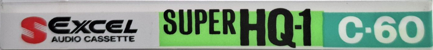 Compact Cassette Excel 60 "Super HQ-1" Type I Normal Japan