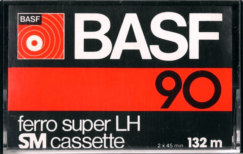 Compact Cassette: BASF  - Ferro Super LH 90