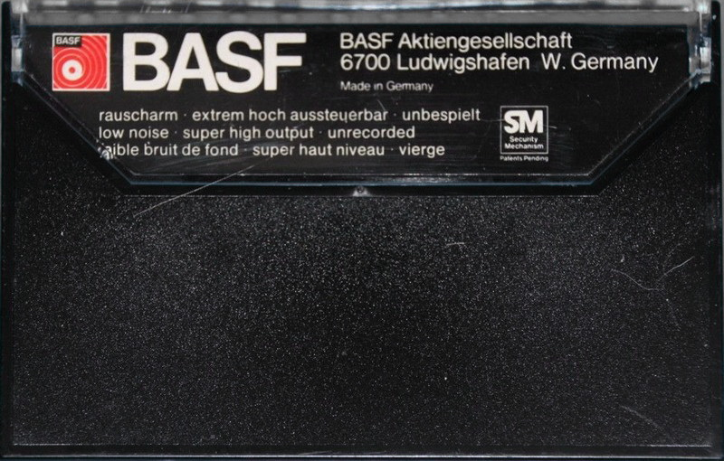 Compact Cassette: BASF  - Ferro Super LH 90