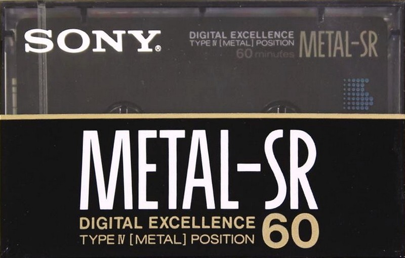 Compact Cassette: Sony  - Metal SR 60