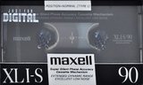 Compact Cassette Maxell XLI-S 90 Type I Normal 1990 Japan