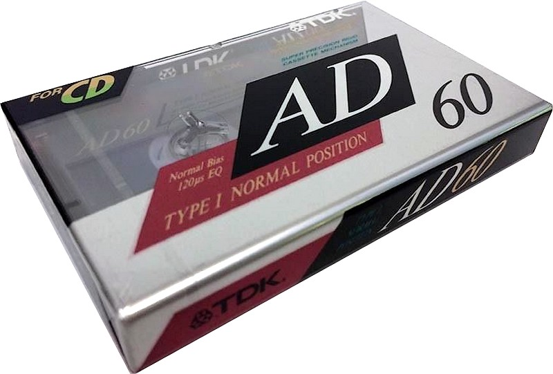 Compact Cassette: TDK  - AD 60