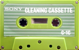 Compact Cassette Sony "C-1C" Cleaning Cassette Japan