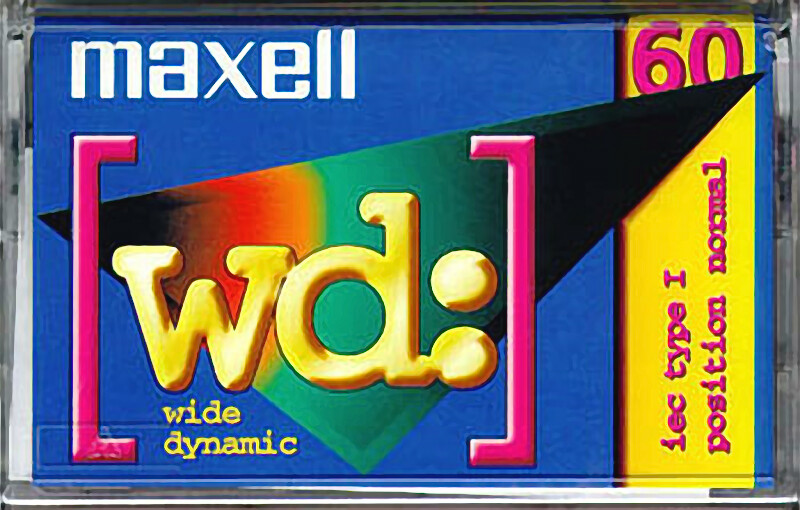 Compact Cassette Maxell wd: 60 Type I Normal 1996 Europe