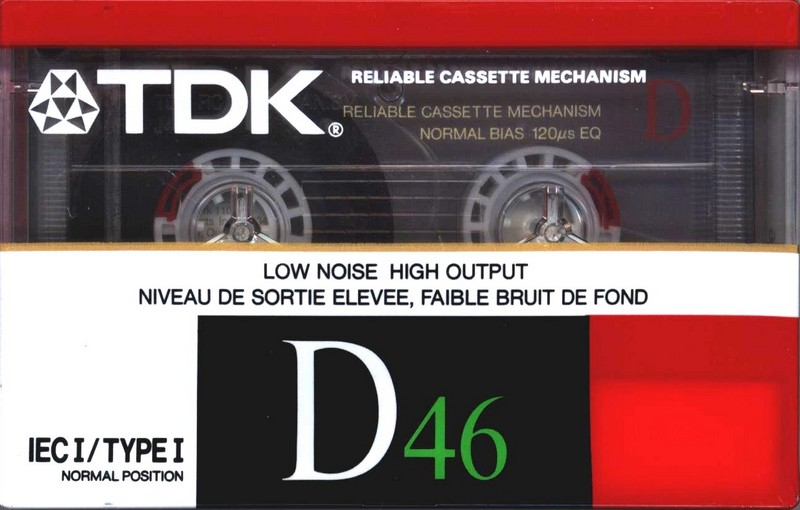 Compact Cassette: TDK  - D 46