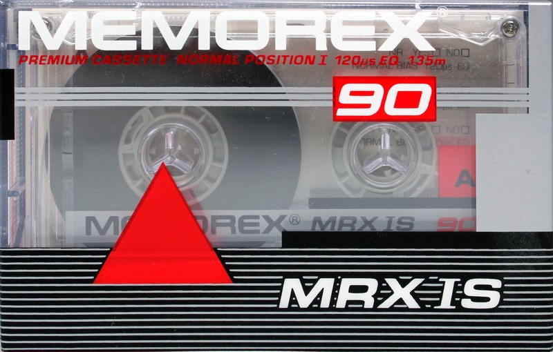Compact Cassette Memorex MRX IS 90 Type I Normal 1990 Europe