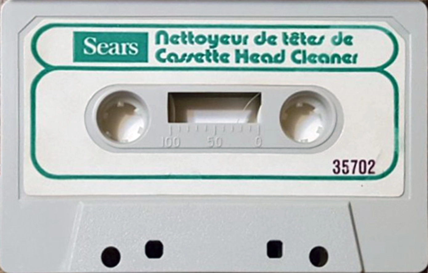 Compact Cassette Sears Cleaning Cassette Canada