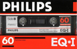 Compact Cassette Philips EQ-I 60 Type I Normal 1987 Europe