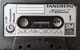 Compact Cassette Tandberg 60 Type II Chrome 1974 Europe