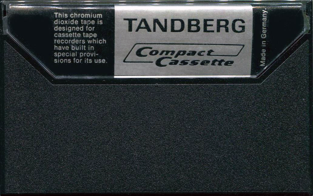 Compact Cassette Tandberg 60 Type II Chrome 1974 Europe