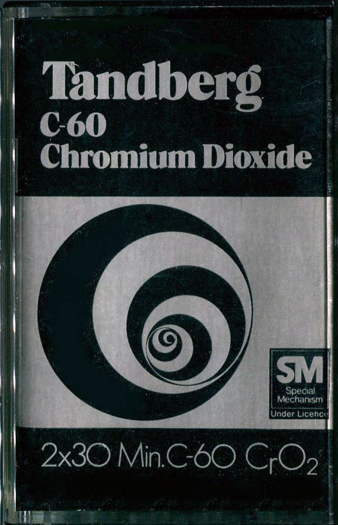Compact Cassette Tandberg 60 Type II Chrome 1974 Europe