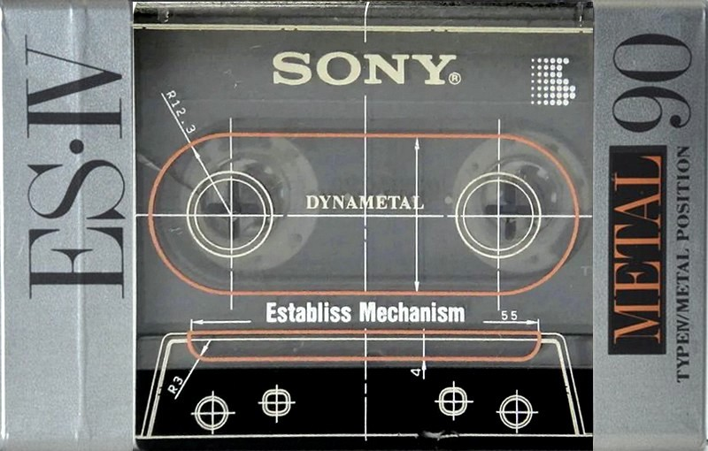 Compact Cassette: Sony  - ES-IV 90