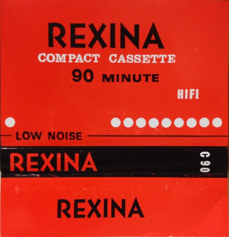 Compact Cassette Rexina 60 Type I Normal Hong Kong