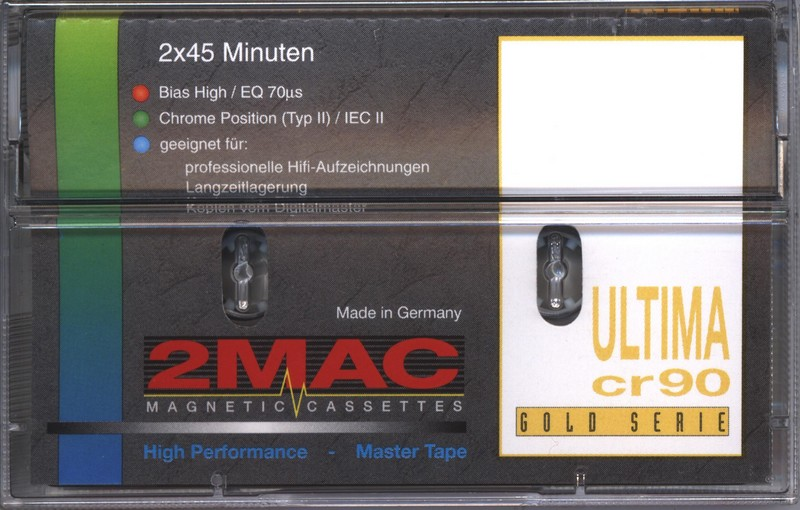 Compact Cassette: Unknown 2Mac -  90