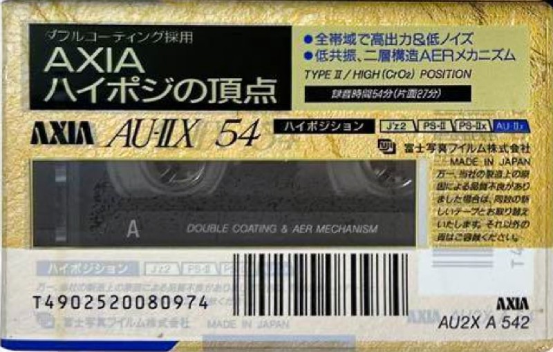 2 pack: FUJI AXIA - AU-IIx 54