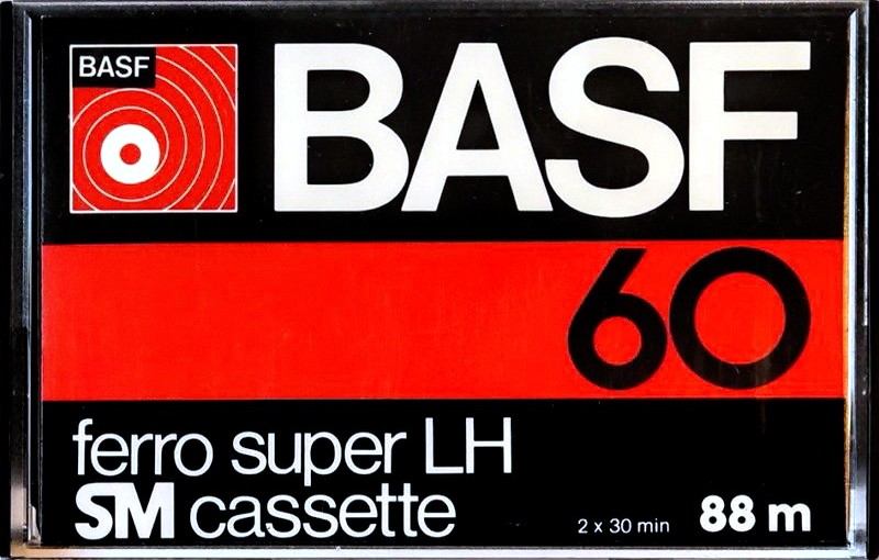 Compact Cassette: BASF  - Ferro Super LH 60