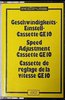 Compact Cassette Konig "GE 10" Service Cassette Europe