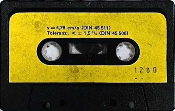 Compact Cassette Konig "GE 10" Service Cassette Europe