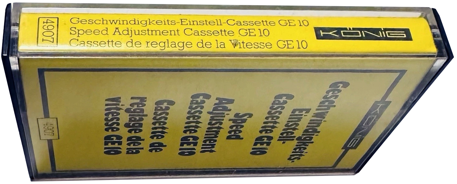Compact Cassette Konig "GE 10" Service Cassette Europe