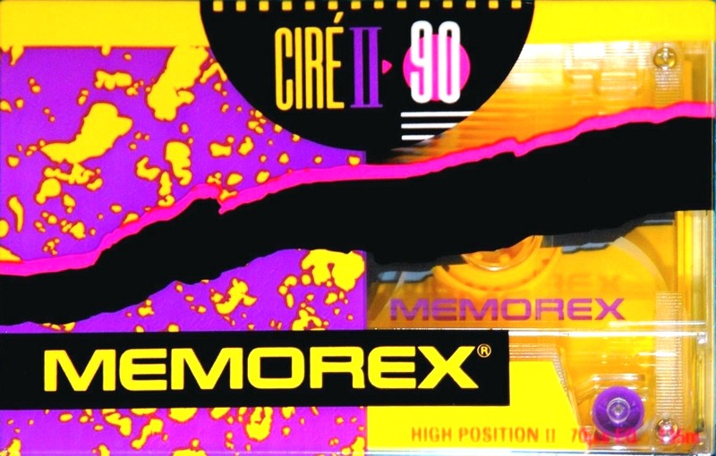 Compact Cassette Memorex Cire II 90 Type II Chrome 1991 Canada, USA