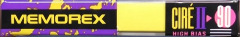 Compact Cassette Memorex Cire II 90 Type II Chrome 1991 Canada, USA
