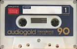 Compact Cassette Audiogold AG 90 Type I Normal Ireland