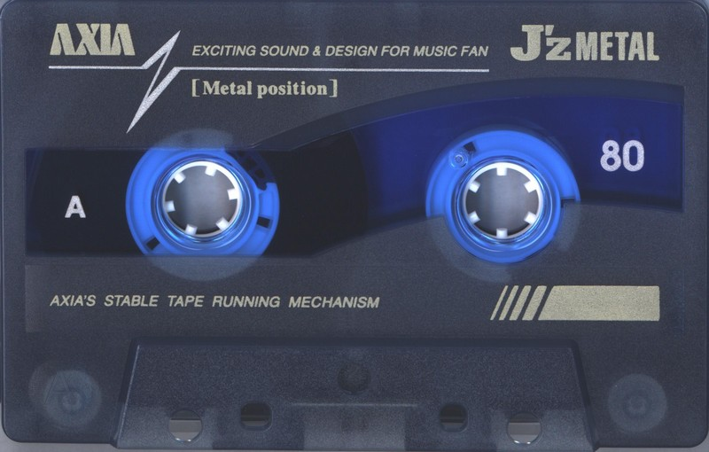 2 pack AXIA J`z Metal 80 "JZMG 802" Type IV Metal 1997 Japan