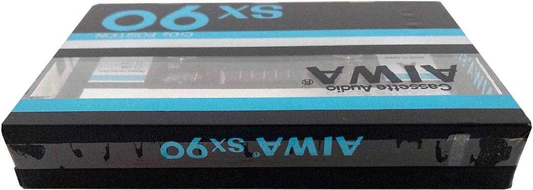 Compact Cassette Aiwa SX 90 Type II Chrome 1982 Japan