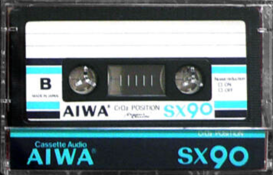 Compact Cassette Aiwa SX 90 Type II Chrome 1982 Japan