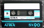 Compact Cassette Aiwa SX 90 Type II Chrome 1982 Japan