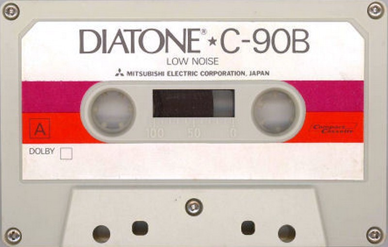 Compact Cassette Diatone 90 Type I Normal 1978 Japan