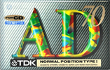 Compact Cassette TDK AD 70 "AD-70F" Type I Normal 1994 Japan