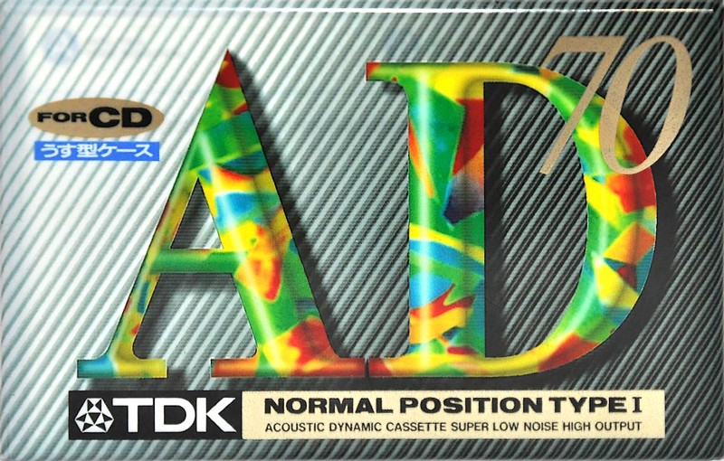 Compact Cassette: TDK  - AD 70