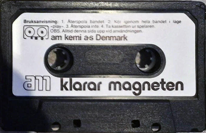 Compact Cassette AM Cleaning Cassette Denmark