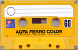 Compact Cassette AGFA Ferrocolor 60 Type I Normal 1978 Europe