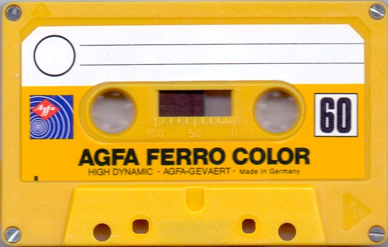 Compact Cassette: AGFA  - Ferrocolor 60