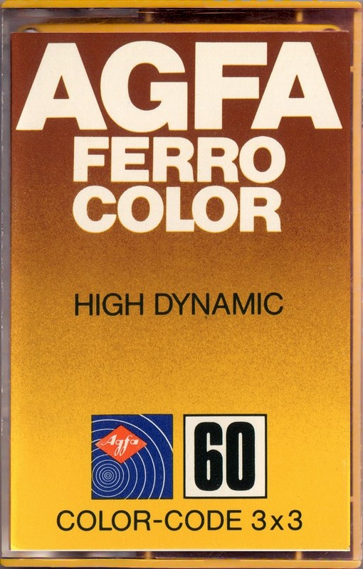 Compact Cassette AGFA Ferrocolor 60 Type I Normal 1978 Europe