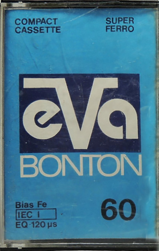 Compact Cassette Bonton EVA 60 "Black" Type I Normal Poland
