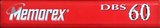 Compact Cassette Memorex dBS 60 Type I Normal 1997 North America
