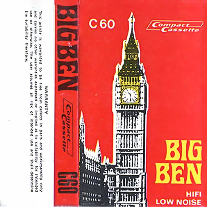 Compact Cassette: Unknown Big Ben -  60