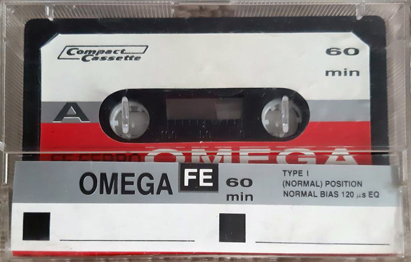 Compact Cassette Omega 60 Type I Normal Belarus