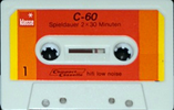 Compact Cassette Klasse 60 Type I Normal 1978 Germany