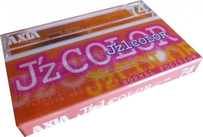 Compact Cassette AXIA J`z 1 Color 74 "JZ1J 74" Type I Normal 2000 Japan