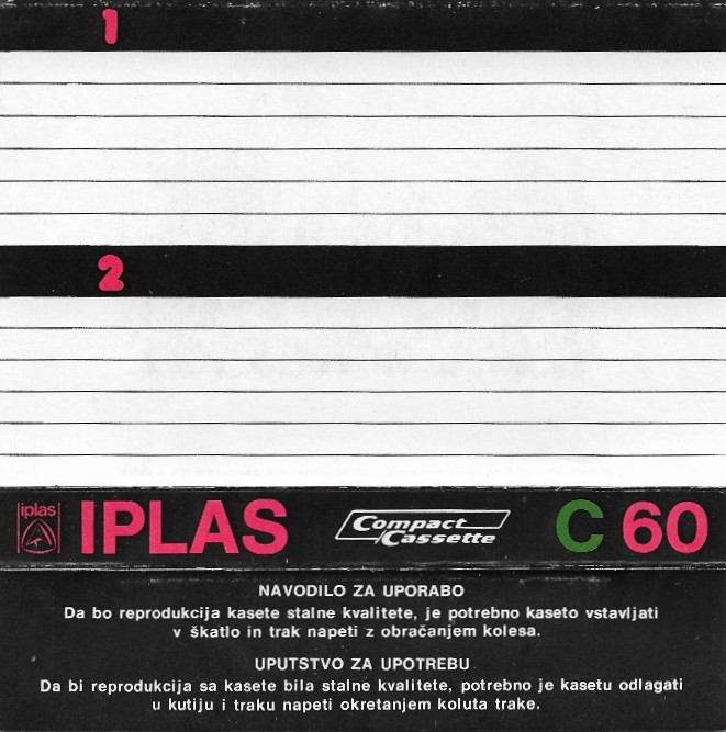 Compact Cassette: Unknown Iplas -  60